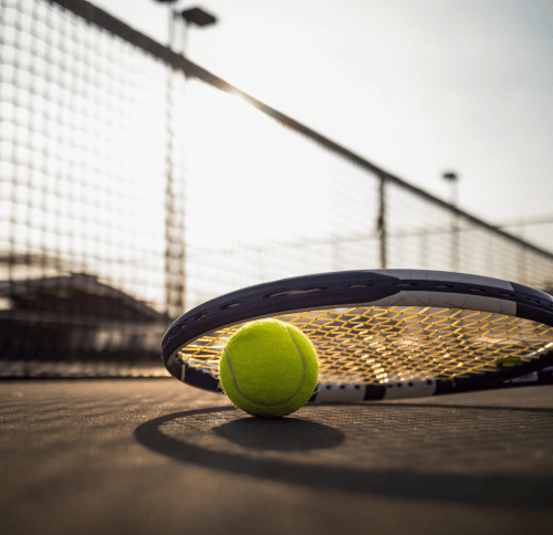 hardcore tennis court at Model Town Club