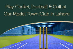 Play Cricket, Football and Golf at Our Model Town Club in Lahore